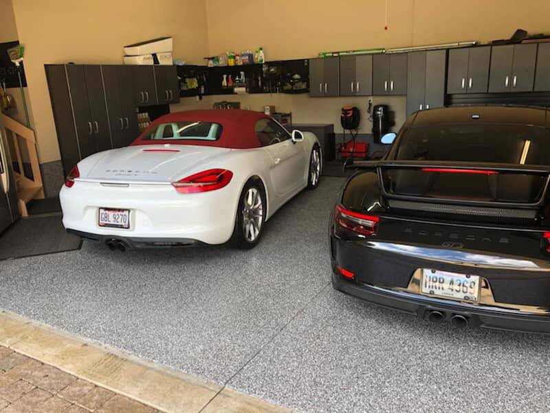 Commercial floor coating