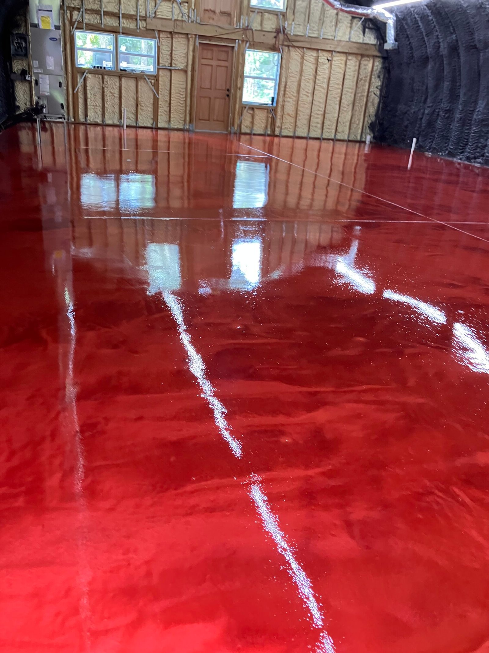 Concrete coating project