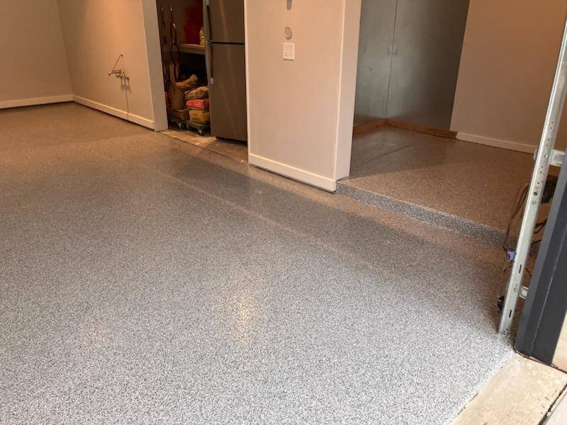 Concrete coating project