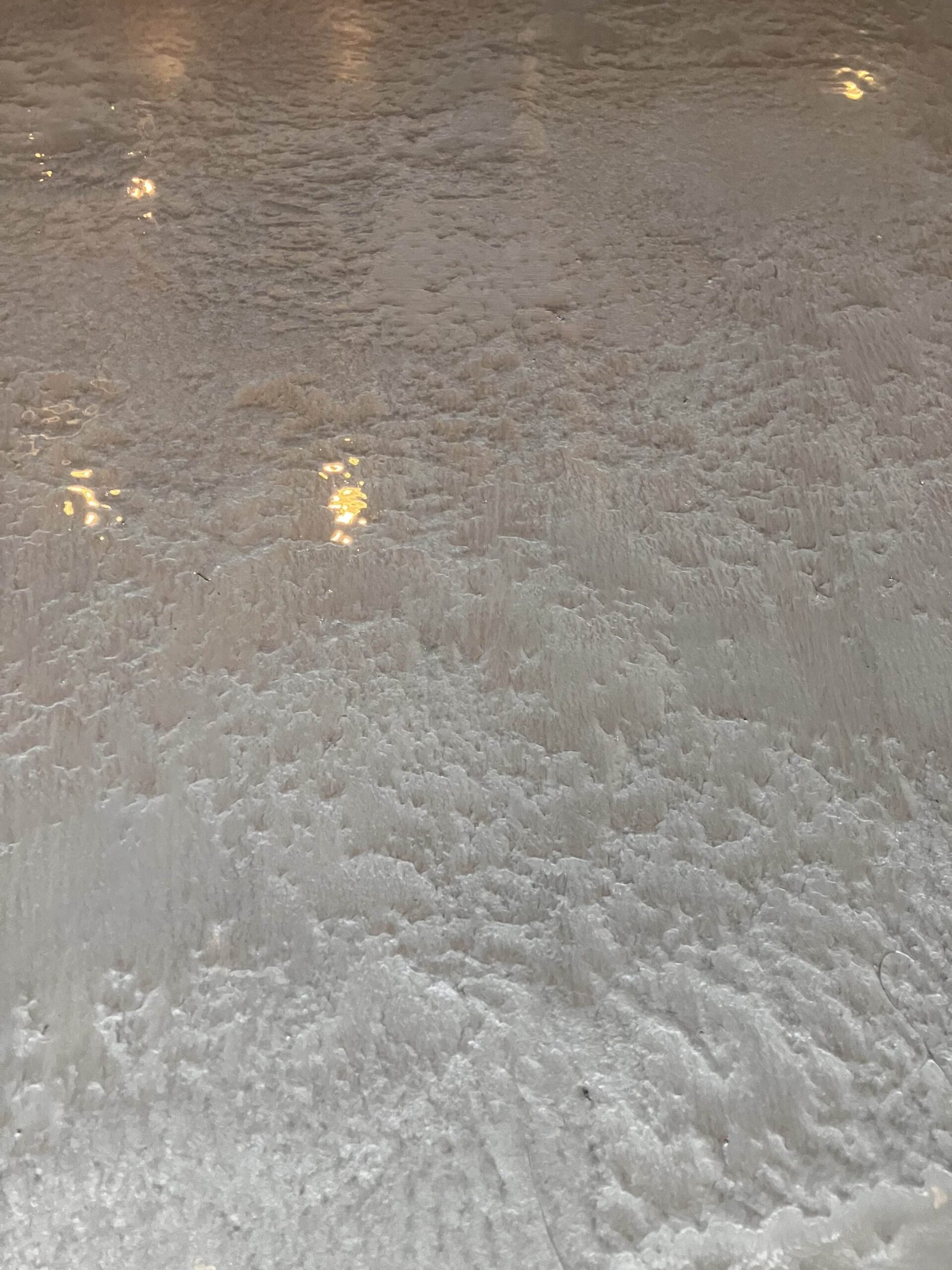 Floor coating result