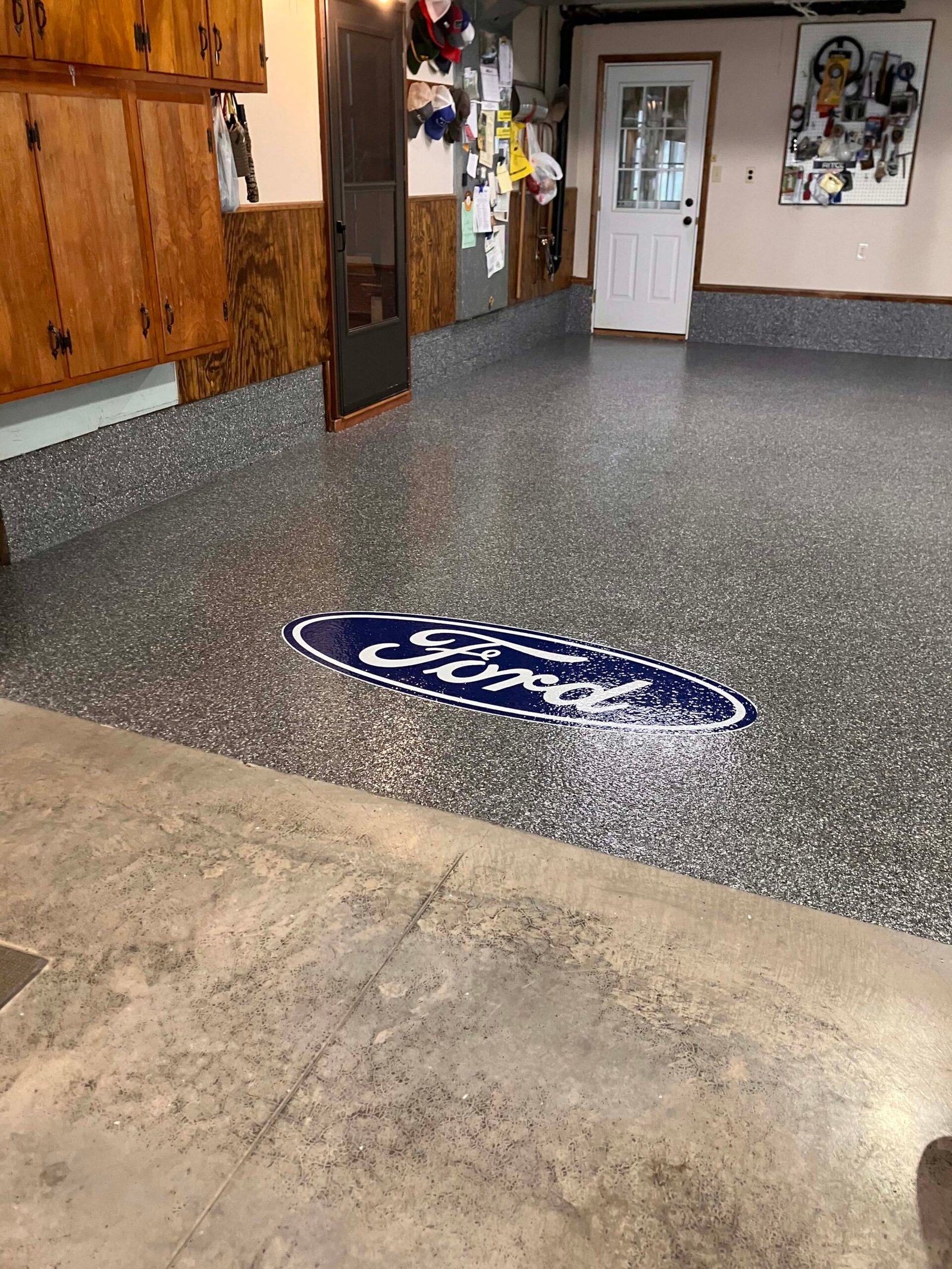 Concrete coating project